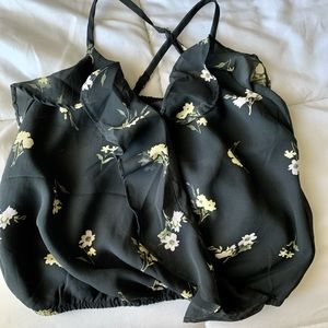 Hollister Cropped Tank Top